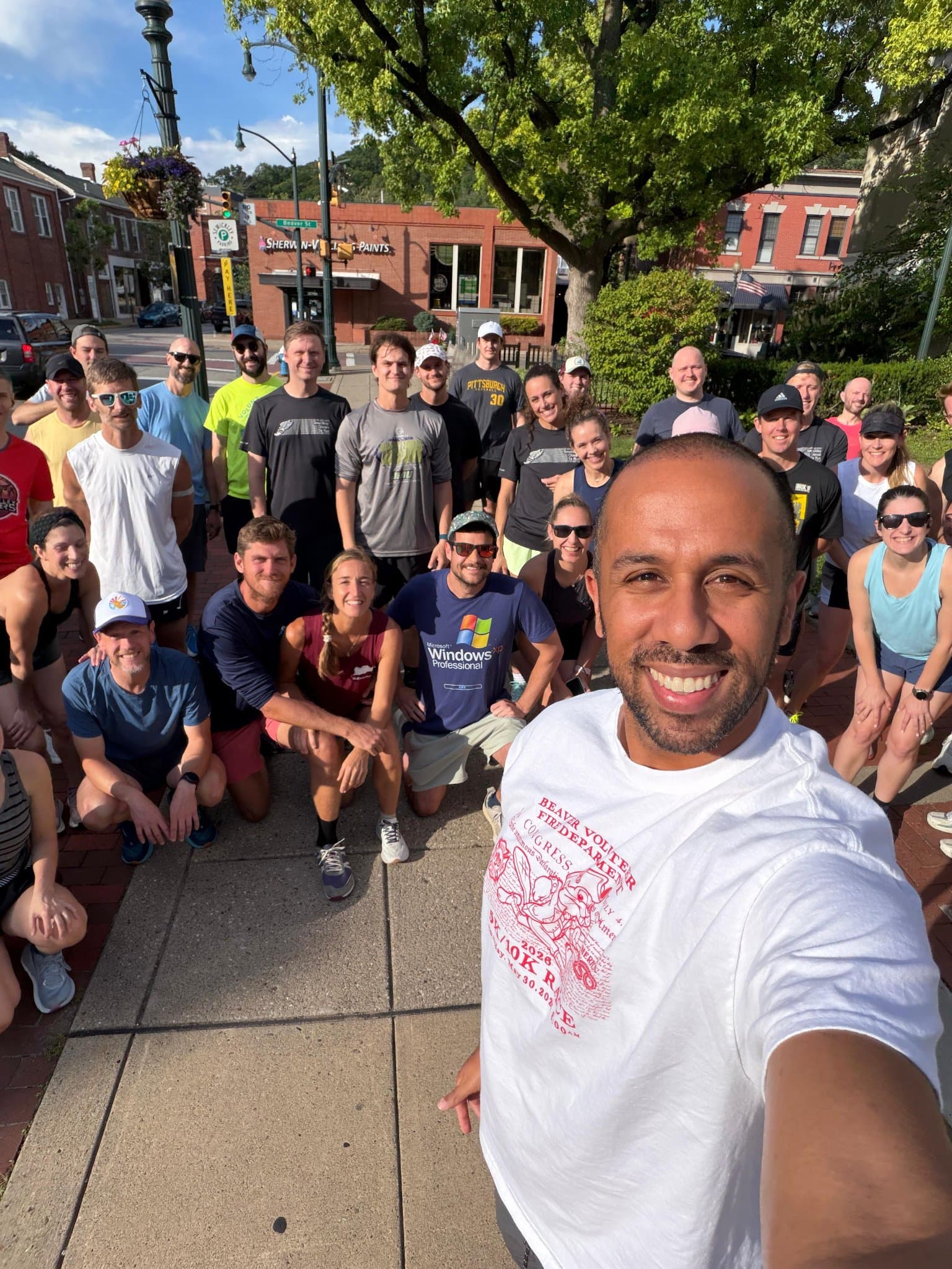 Tuesday Evening Group Run - Selfie Edition