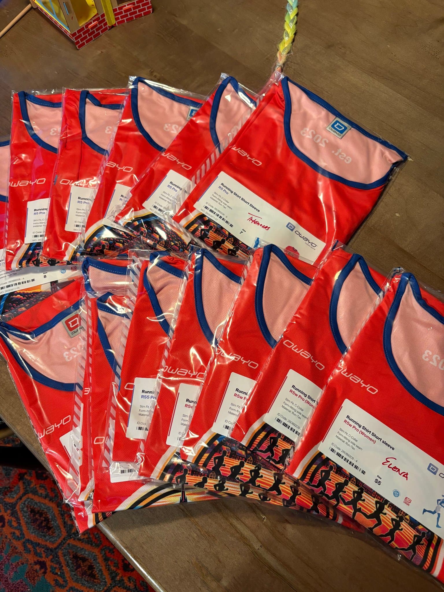 Shirt order has arrived!