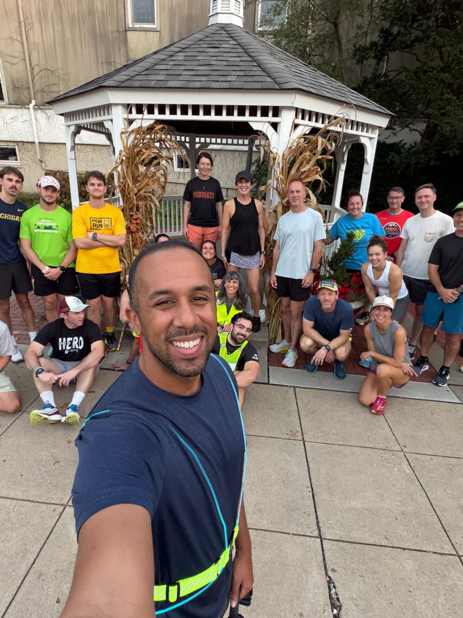 Tuesday Group Run | 6:30 Crew - selfie style.