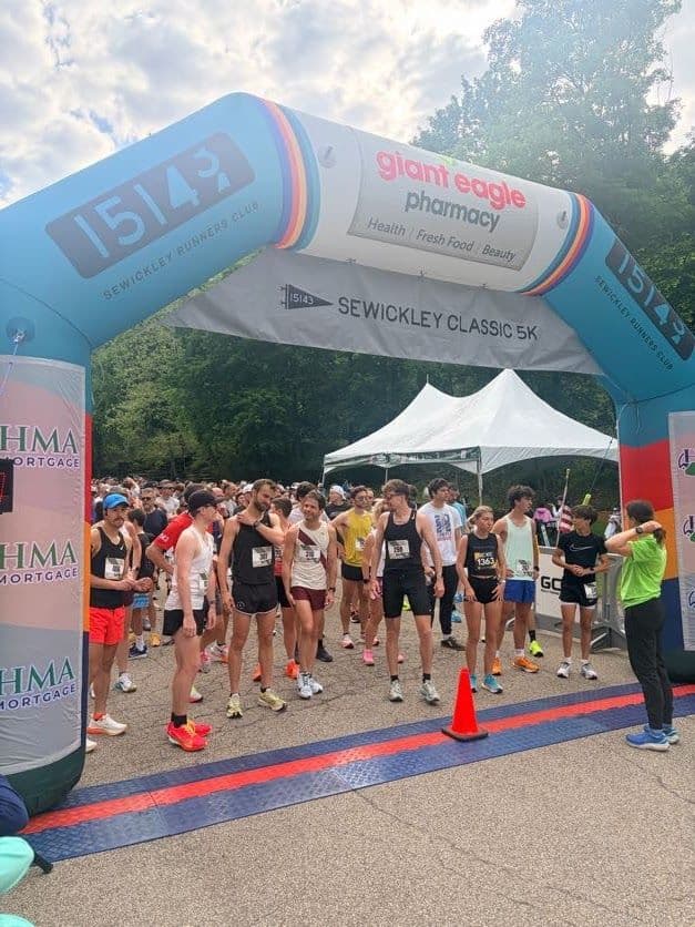 Sewickley Classic 5k Starting Line